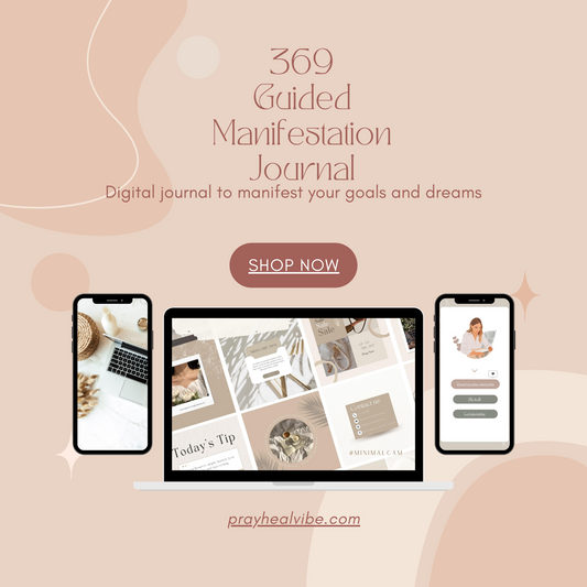 Digital 369 Guided  Manifestation Journal